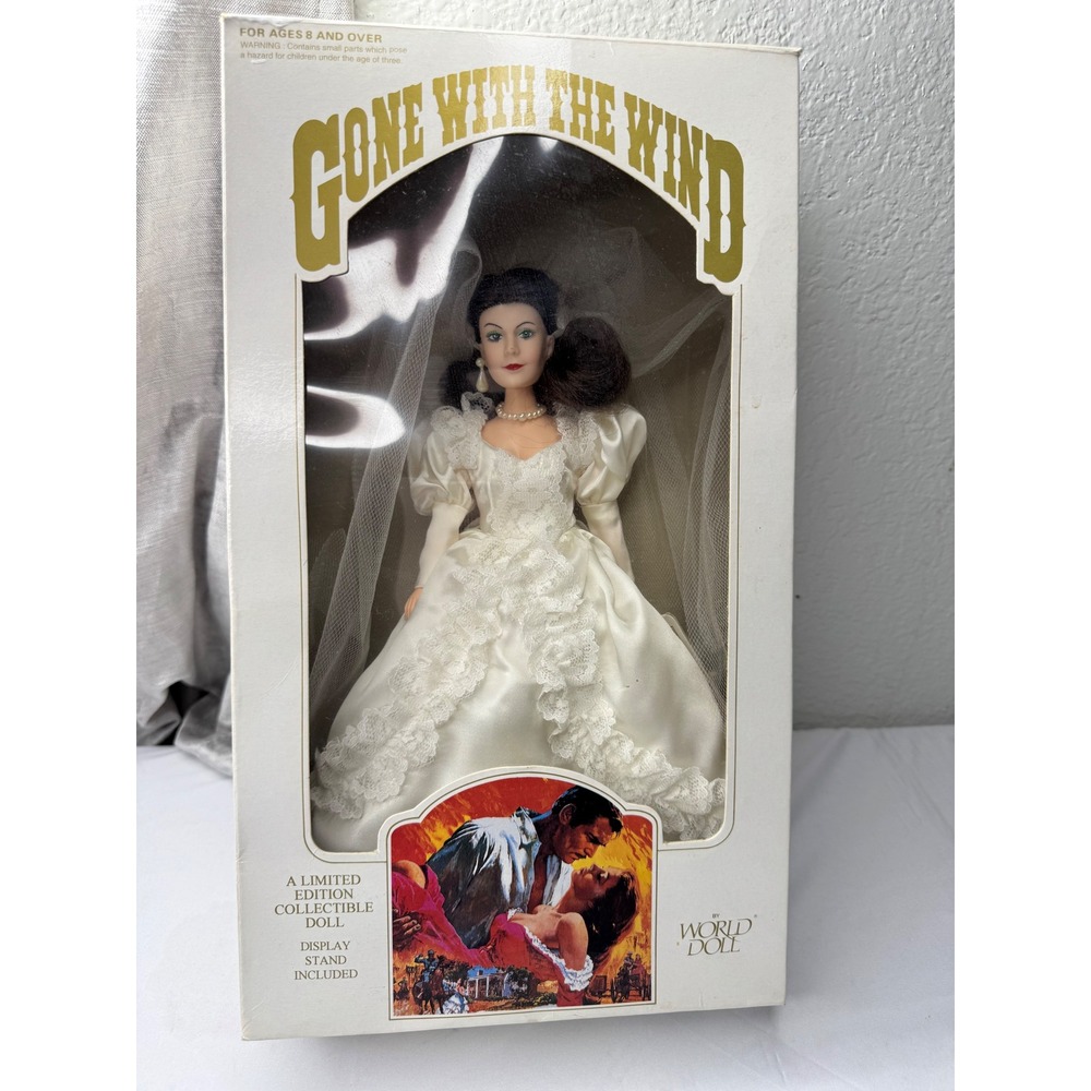 World Doll Gone With The Wind Scarlett O'Hara Wedding Dress Limited Edition